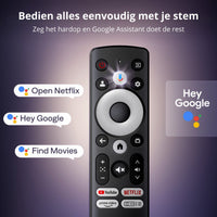 Aurzen EAZZE D1G – Mini Beamer – Full HD – Google TV – Wit - afbeelding 2