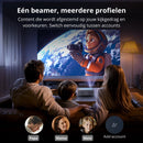 Aurzen EAZZE D1G – Mini Beamer – Full HD – Google TV – Wit - afbeelding 6