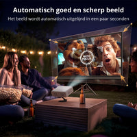 Aurzen EAZZE D1G – Mini Beamer – Full HD – Google TV – Wit - afbeelding 11