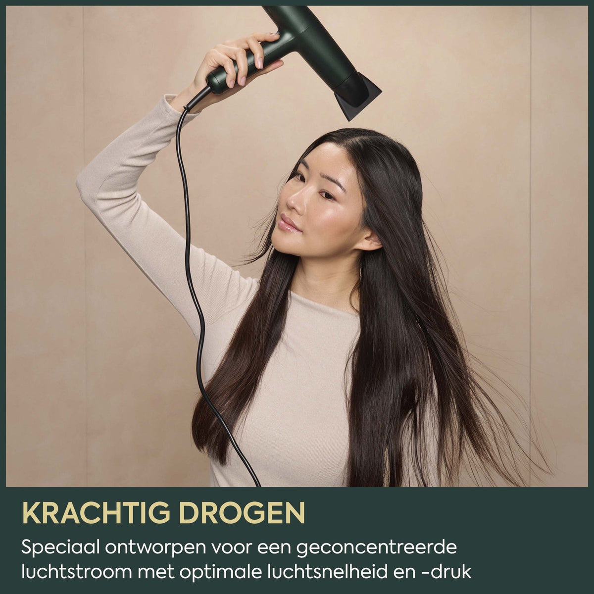 BaByliss Air Power Pro D6555DE – Föhn met Diffuser – Donkergroen - afbeelding 2