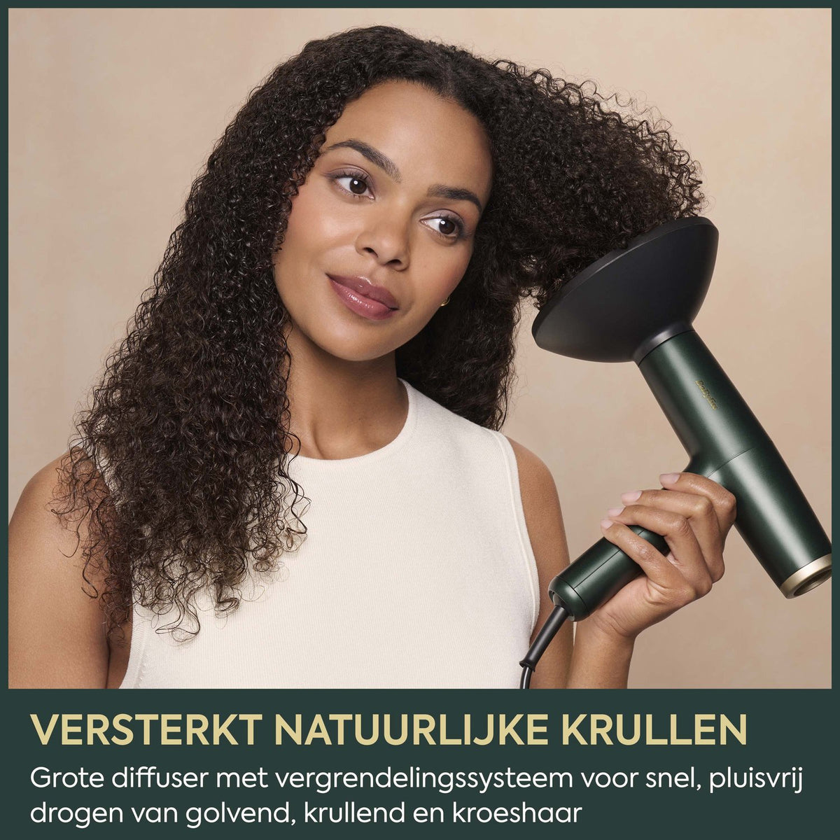 BaByliss Air Power Pro D6555DE – Föhn met Diffuser – Donkergroen - afbeelding 3
