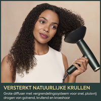 BaByliss Air Power Pro D6555DE – Föhn met Diffuser – Donkergroen - afbeelding 3