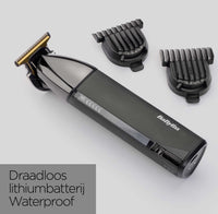 BaByliss Super-X Metal Series T991E – Baardtrimmer – Zwart/Antraciet - afbeelding 3