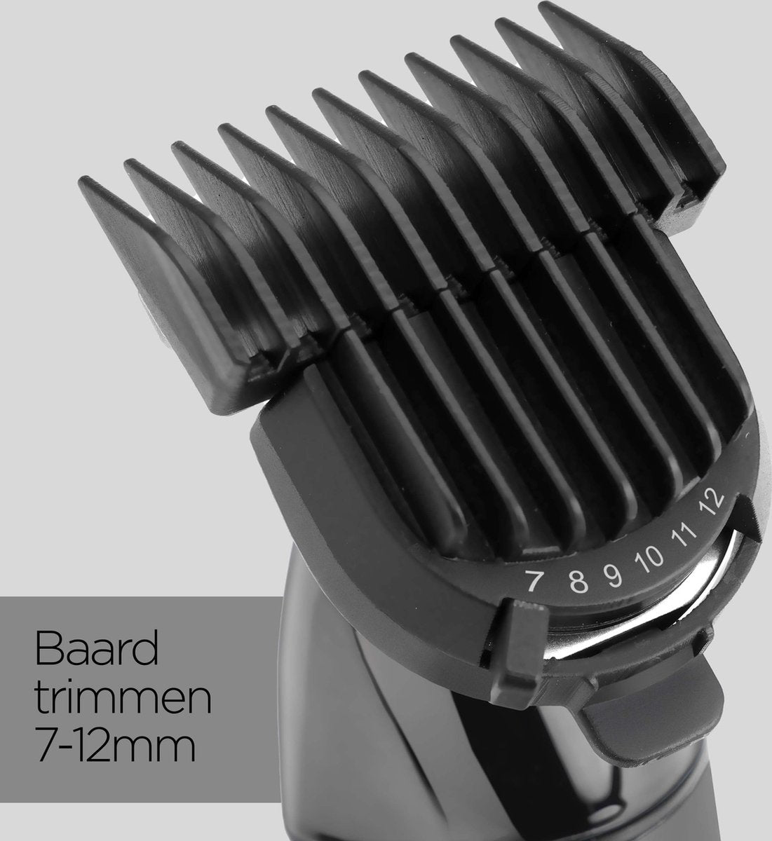 BaByliss Super-X Metal Series T991E – Baardtrimmer – Zwart/Antraciet - afbeelding 6