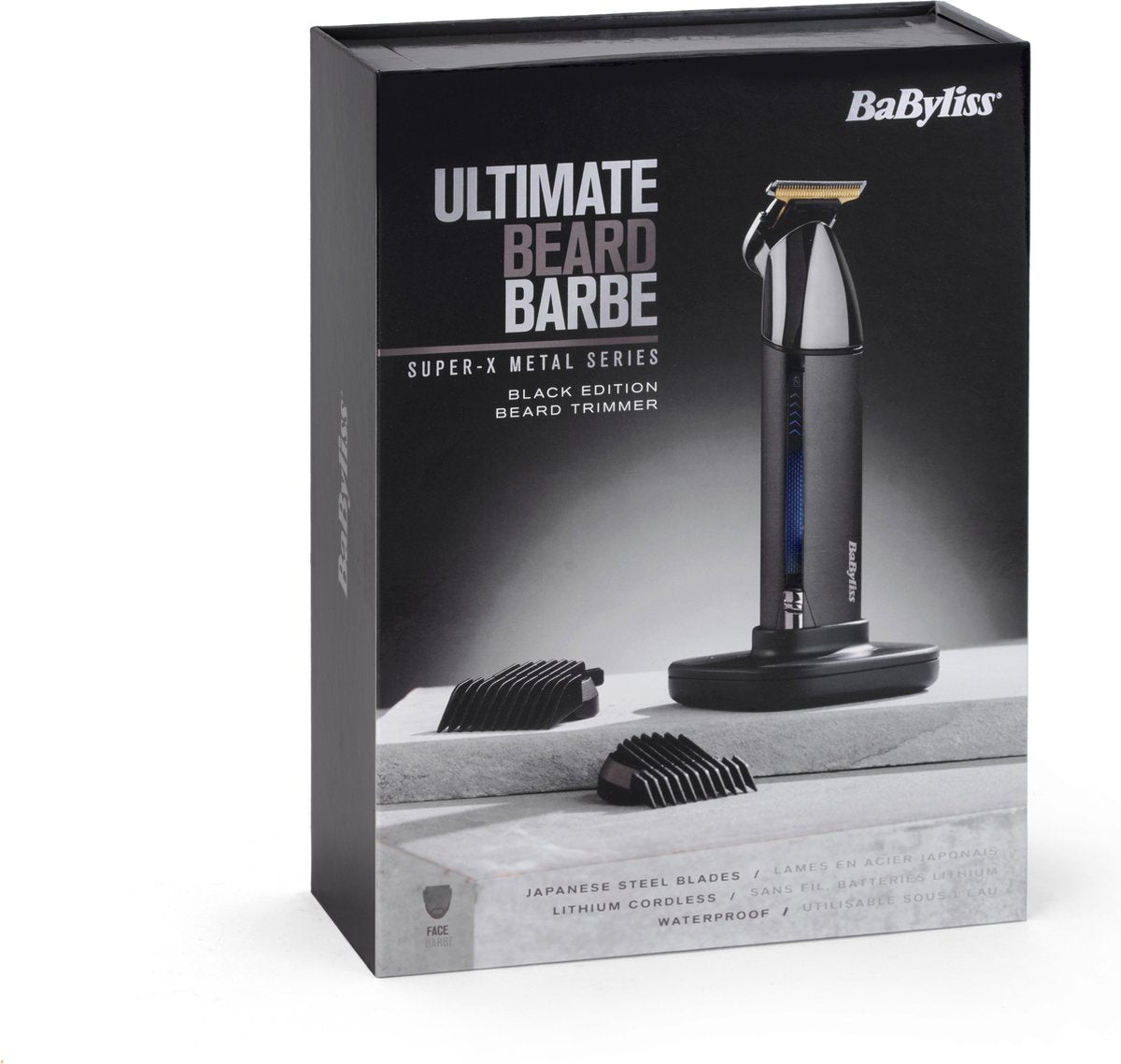 BaByliss Super-X Metal Series T991E – Baardtrimmer – Zwart/Antraciet - afbeelding 8