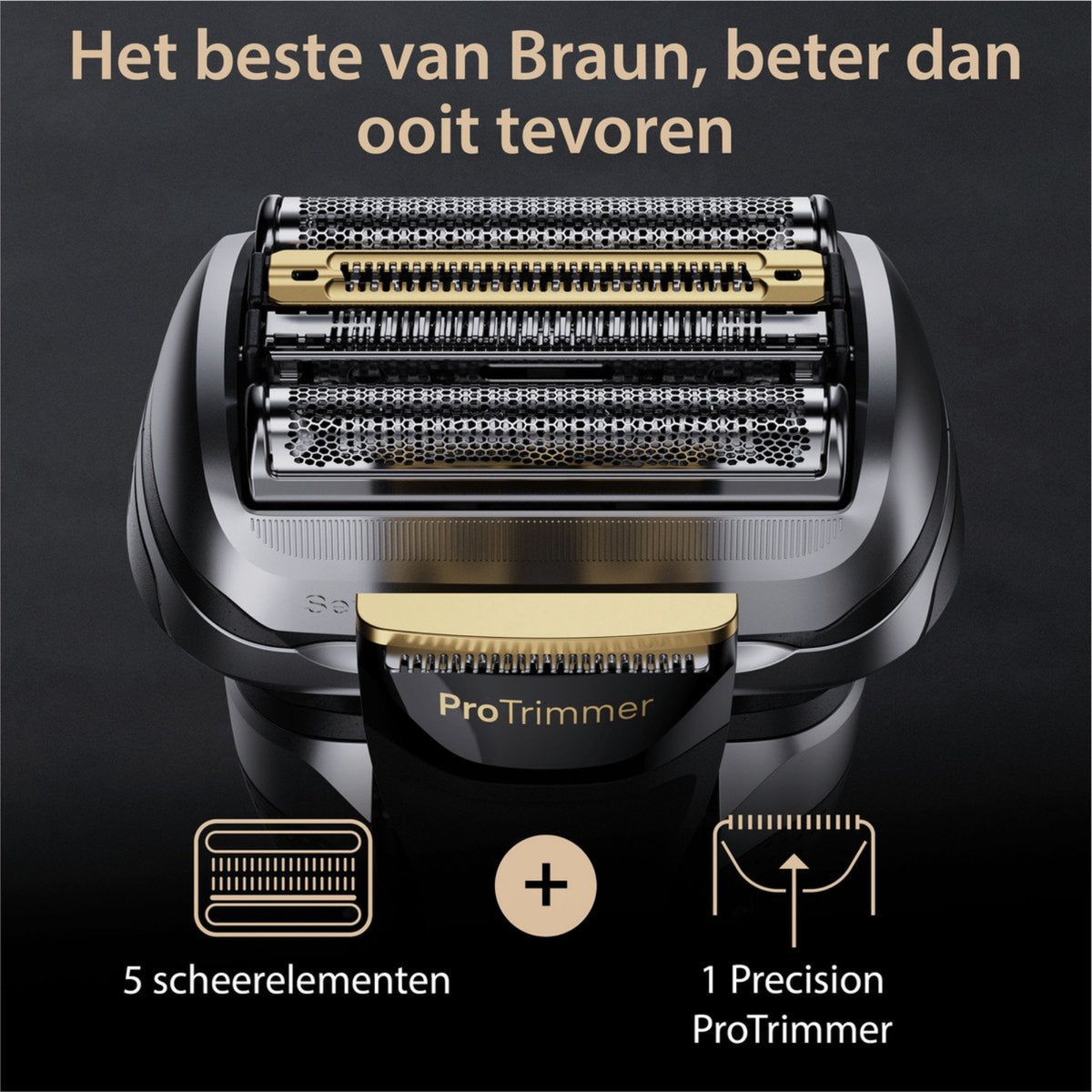 Braun Series 9 Pro+ ProLift trimmer details