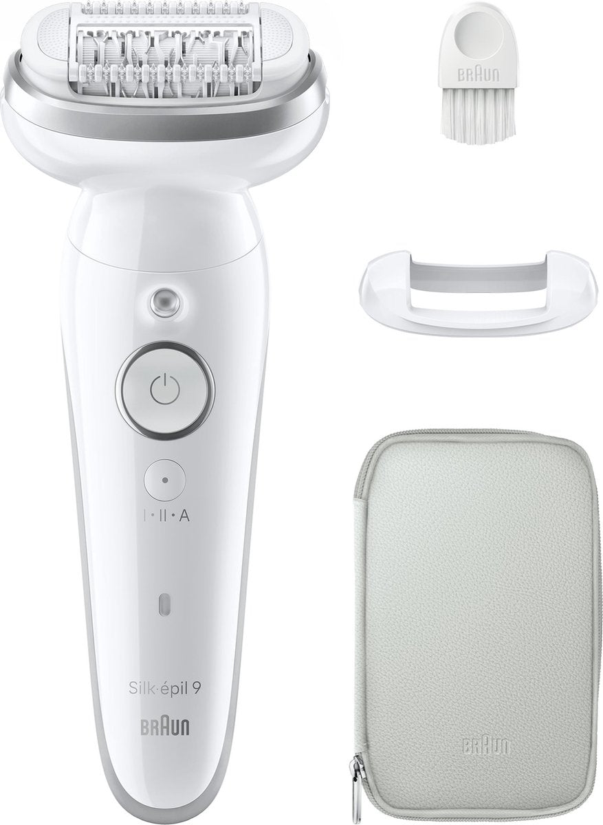 Braun Silk·épil 9-011 – Epilator – Wit/Zilver