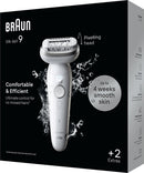 Braun Silk·épil 9-011 – Epilator – Wit/Zilver - afbeelding 2