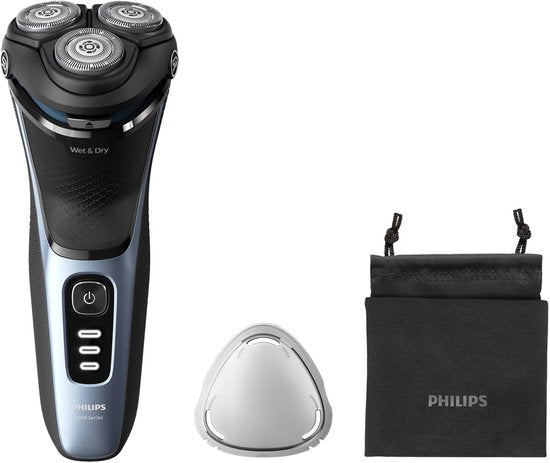 Philips Shaver Series 3000 S3243/12 – Elektrisch scheerapparaat – Stormblauw